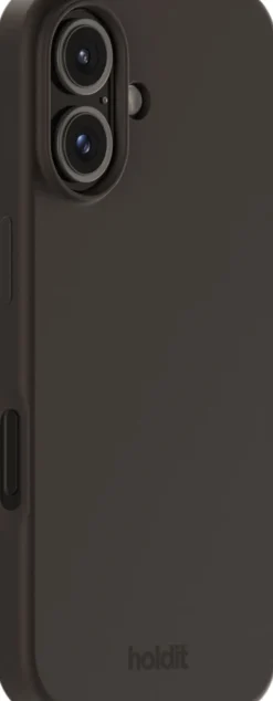 HoldIt Silicone Case iPhone 16 M&oslash;rkebrun Online