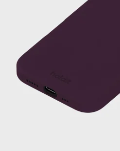 Dame HoldIt Silicone Case iPhone 16 Deep Plum