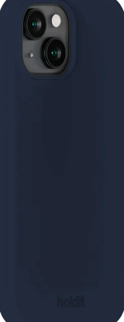 HoldIt Silicone Case iPhone 15 Midnight Blue Blå Sale