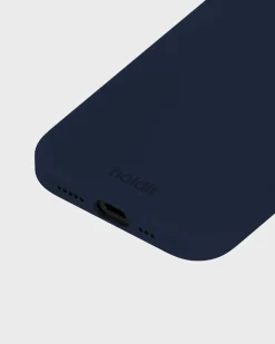 HoldIt Silicone Case iPhone 15 Midnight Blue Blå Sale