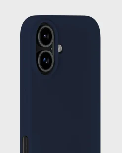 Silicone Case iPhone 16 Midnight Blue><noscript><img width=
