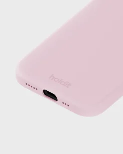 Dame HoldIt Silicone Case iPhone 15 Pale Pink
