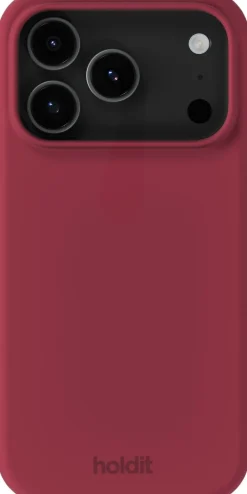 Silicone Case iPhone 17 Pro Max Red Velvet>HoldIt Discount