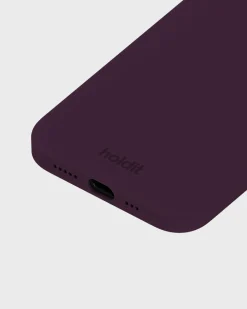 HoldIt Silicone Case iPhone 12/12 Pro Deep Plum Lilla Online