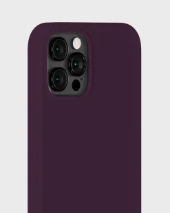 HoldIt Silicone Case iPhone 12/12 Pro Deep Plum Lilla Online