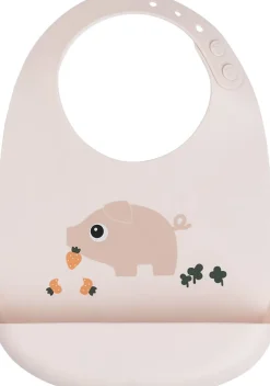 Børn Done by Deer Silikone hagesmæk Pigee