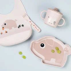 Børn Done by Deer Silikone hagesmæk Pigee