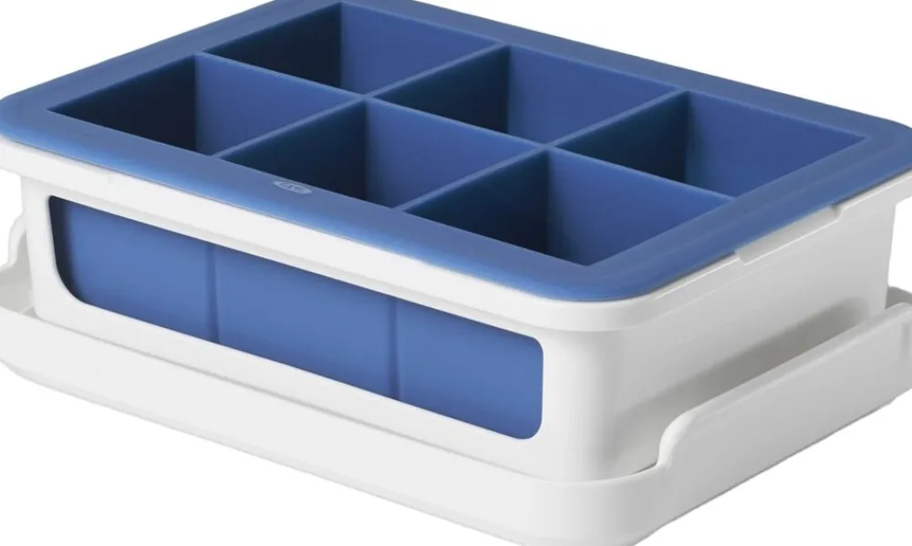 Silikone Isterningebakke m/Låg, Stor>OXO