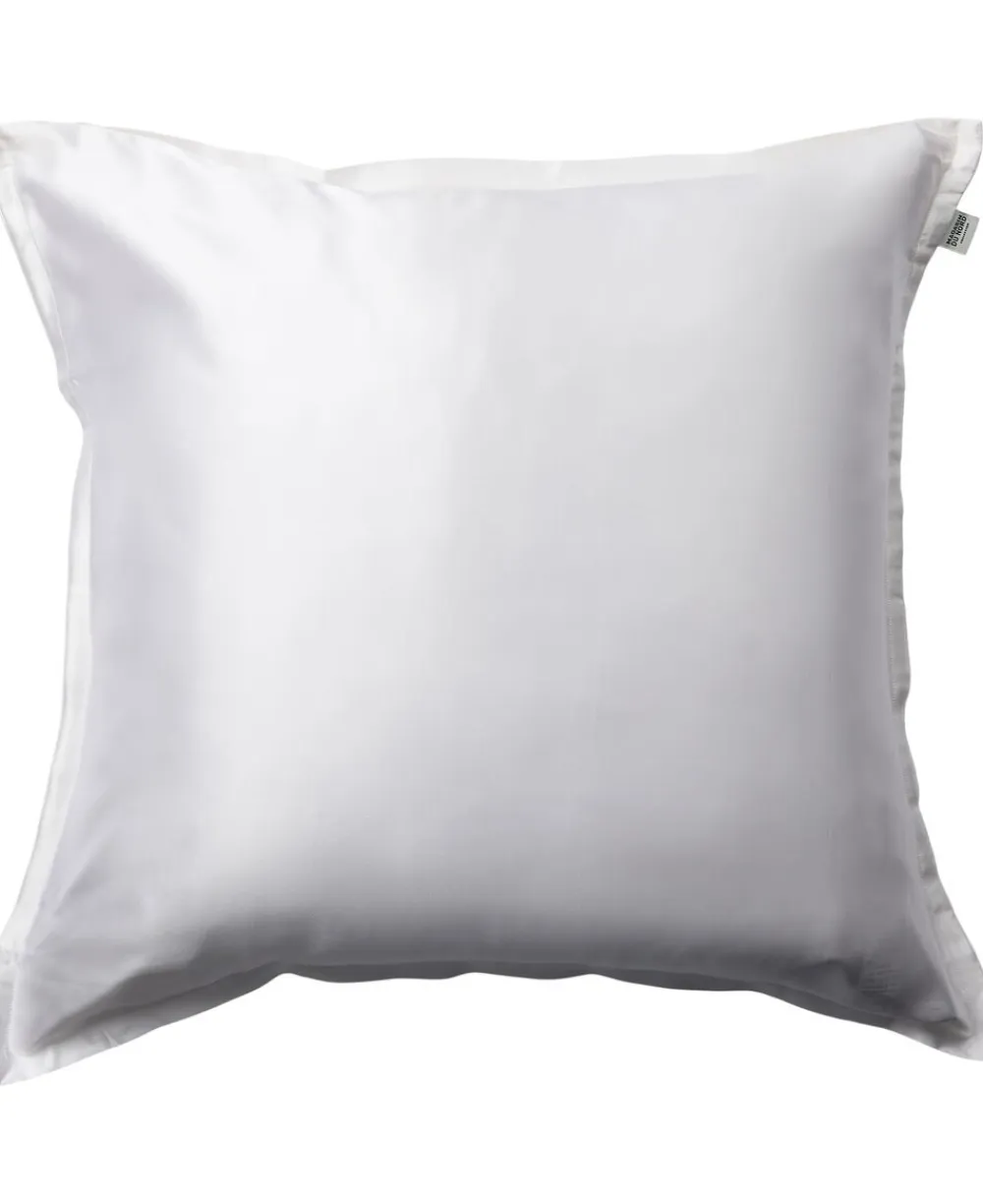 Magasin du Nord Collection Silke pudebetræk med lynlås, 100 % morbærsilke, 60x63 cm, hvid Hot