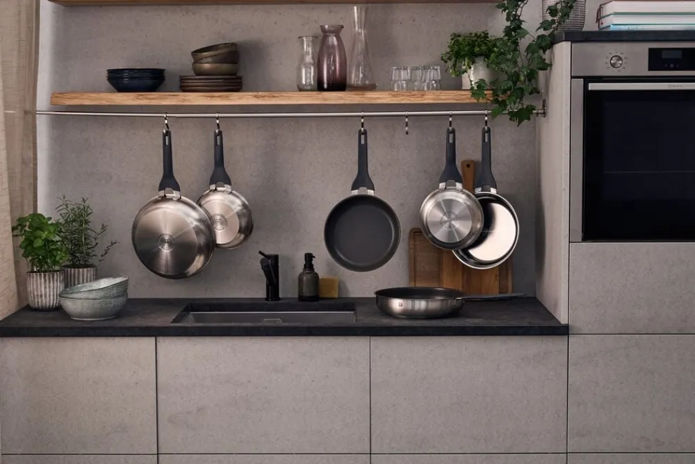 Zwilling Simplify Stegepande, 24 cm, 18/10 rustfrit stål, Keramisk be Best