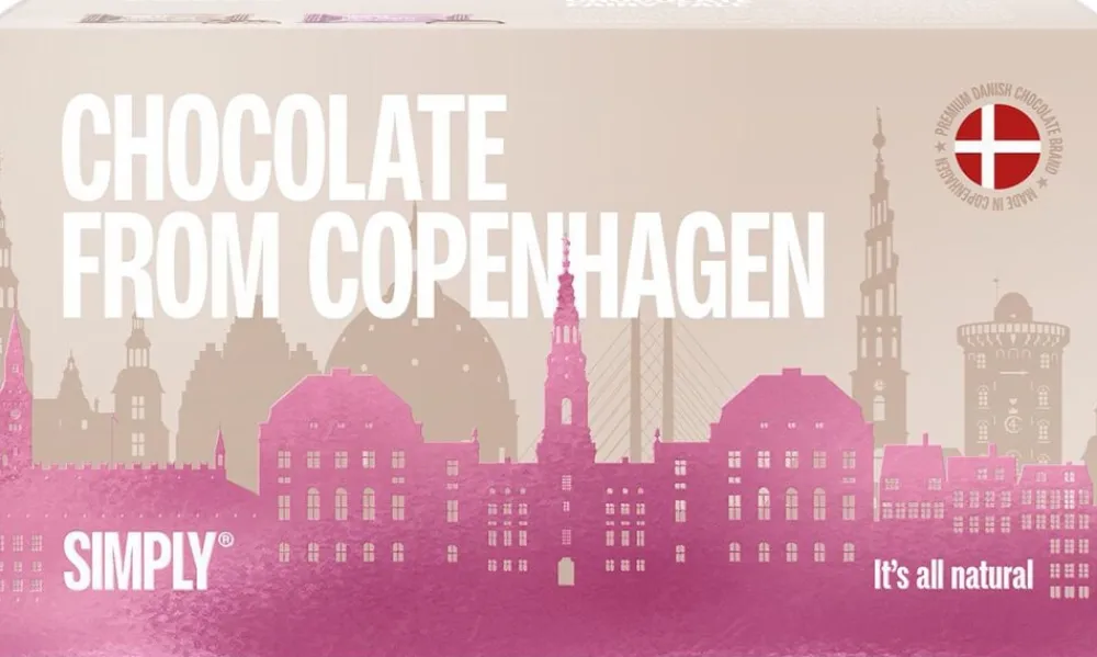 Simply® CHOCOLATE FROM COPENHAGEN chokoladeæske (180g)>Simply Chocolate Sale