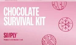 Simply Chocolate Simply® CHOCOLATE SURVIVAL KIT chokoladeæske (180g) Outlet