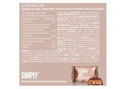 Simply Chocolate Simply® COOKIE JOE chokoladeæske (90g) Discount
