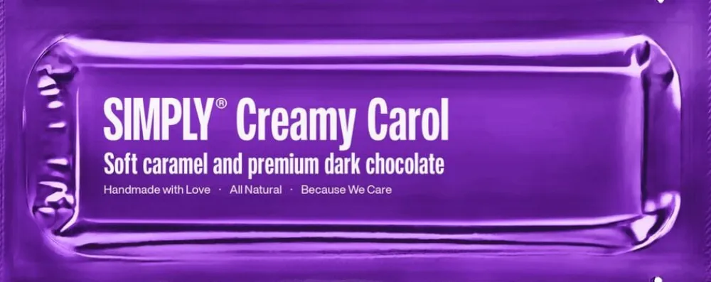 Simply Chocolate Simply® CREAMY CAROL chokoladebar (40g)
