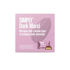 Simply Chocolate Simply® DARK MARCI chokoladeæske (90g)