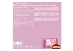 Simply Chocolate Simply® DARK MARCI chokoladeæske (90g)