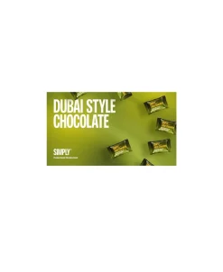 Simply Chocolate Simply® DUBAI STYLE CHOCOLATE chokoladeæske (150g) Outlet