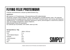 Simply Chocolate Simply® FLYING FELIX Proteinbar (40g) Clearance
