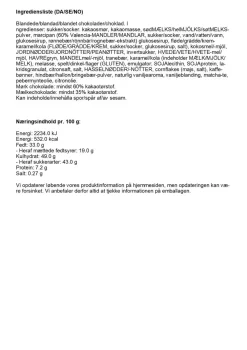 Simply Chocolate Simply® MERRY CHOCOLATE chokoladeæske (500g)