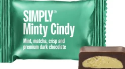 Simply Chocolate Simply® MINTY CINDY chokoladeæske (90g) New