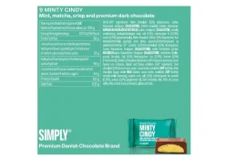 Simply Chocolate Simply® MINTY CINDY chokoladeæske (90g) New