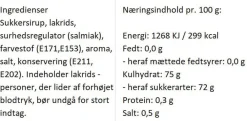 SMAGFULD by Almuegaarden Sirup med smag af salt lakrids