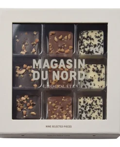 Magasin Chokolade Æske, 9 stk. Dessertchokolade, 90g Hot