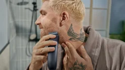 Philips Skægtrimning med metalskær