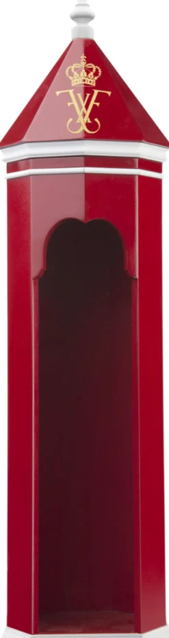 Kay Bojesen Skilderhus Frederik 10 H36 rød/hvid