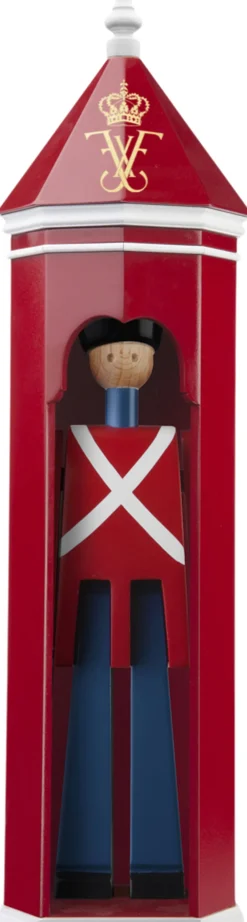 Kay Bojesen Skilderhus Frederik 10 H36 rød/hvid