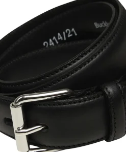 Mads Nørgaard - Copenhagen Skin Stitch Bowie Belt Sort Hot
