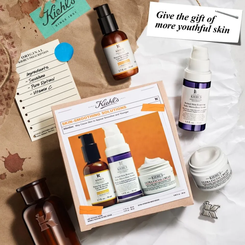 Kiehl's Skin-Smoothing Solutions Skincare Set