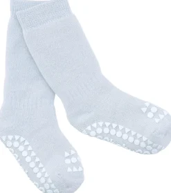 GoBabyGo Skridsikre Strømper Tyk Bomuld Sky blue Hot