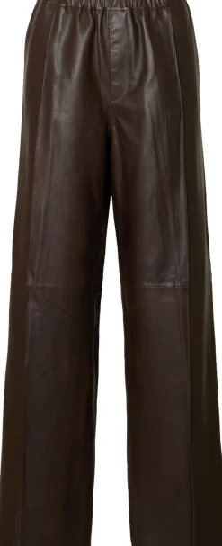 Dame Selected SLFBODA HW LEATHER PANT