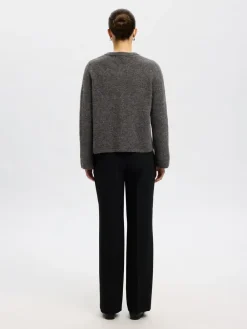 SLFLULU NEW LS KNIT CARDIGAN NOOS>Selected Best