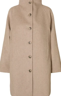 Dame Selected SLFVINNI WOOL BLEND COAT NOOS