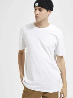 Selected SLHASPEN SS O-NECK TEE NOOS Hvid Best