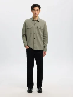 Selected SLHJACKIE SWEAT JACKET NOOS Vetiver Discount