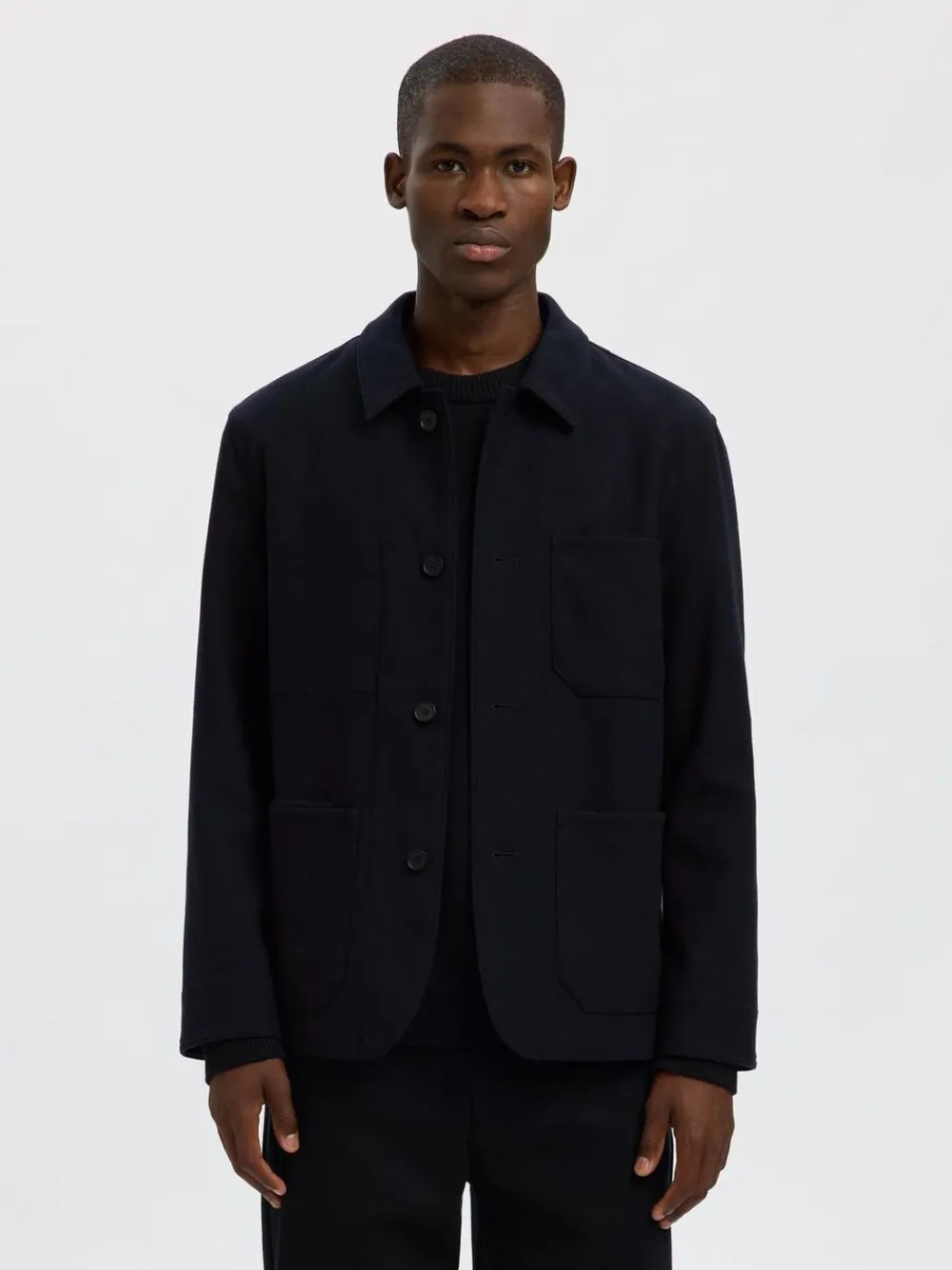 SLH-LANDON WOOL BLEND BLAZER NOOS>Selected Best