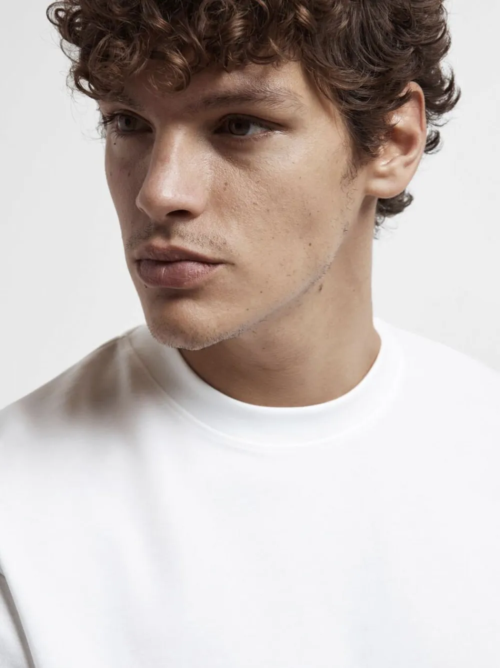 SLHLOOSEOSCAR SS O-NECK TEE NOOS>Selected Clearance