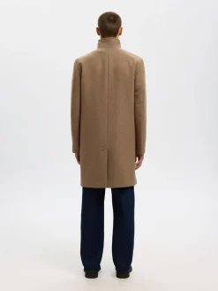 SLHRAINAR WOOL BLEND COAT NOOS>Selected Sale