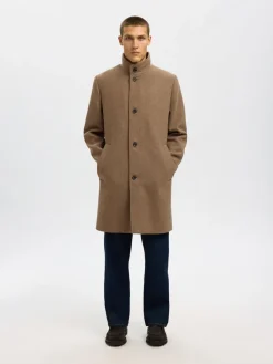 SLHRAINAR WOOL BLEND COAT NOOS><noscript><img width=