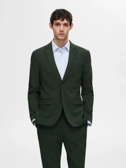 Selected SLHSLIM-LIAM BLZ FLEX NOOS Forest night Best