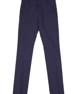 Selected SLHSLIM-MYLOLOGAN NAVY TROUSER B NO Blå Outlet