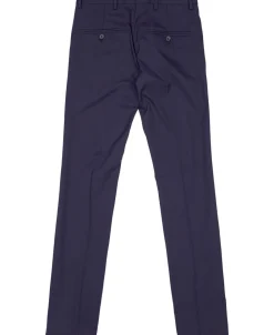 Selected SLHSLIM-MYLOLOGAN NAVY TROUSER B NO Blå Outlet