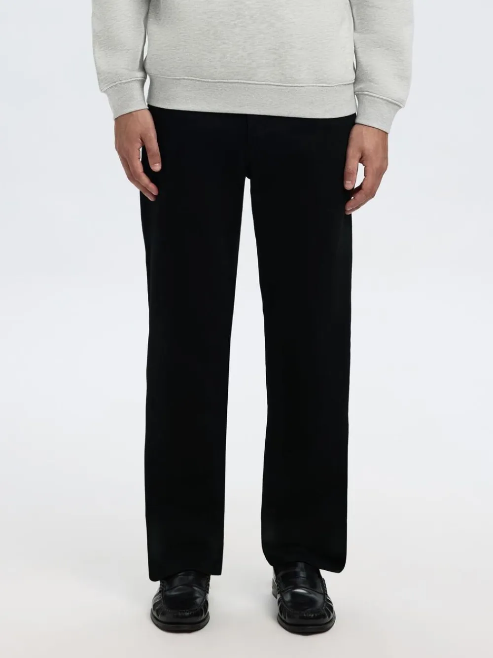 Selected SLH196-STRAIGHT BEN STAY BLACK 600 Black denim Hot