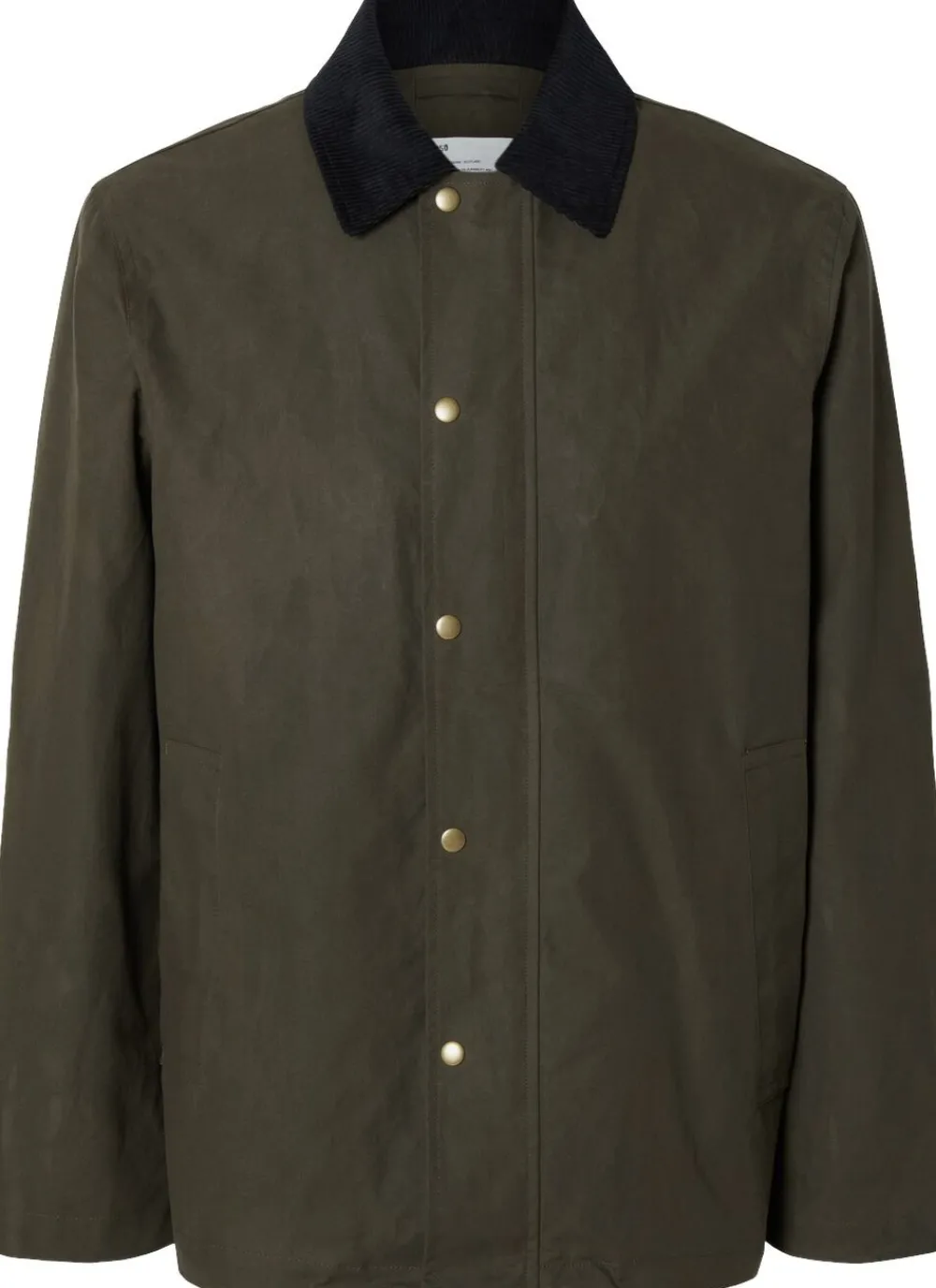 SLHWALTER WAXED COTTON 2. 0 JKT NOOS>Selected Discount