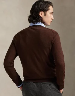 Polo Ralph Lauren Slim Fit Washable Wool Crewneck Sweater