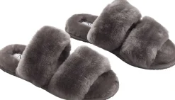 Dame NATURES Collection Slippers Straps (of 100% New Zealand Sheepskin)