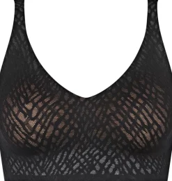 Sloggi ZERO Feel Bliss Bralette Black Clearance